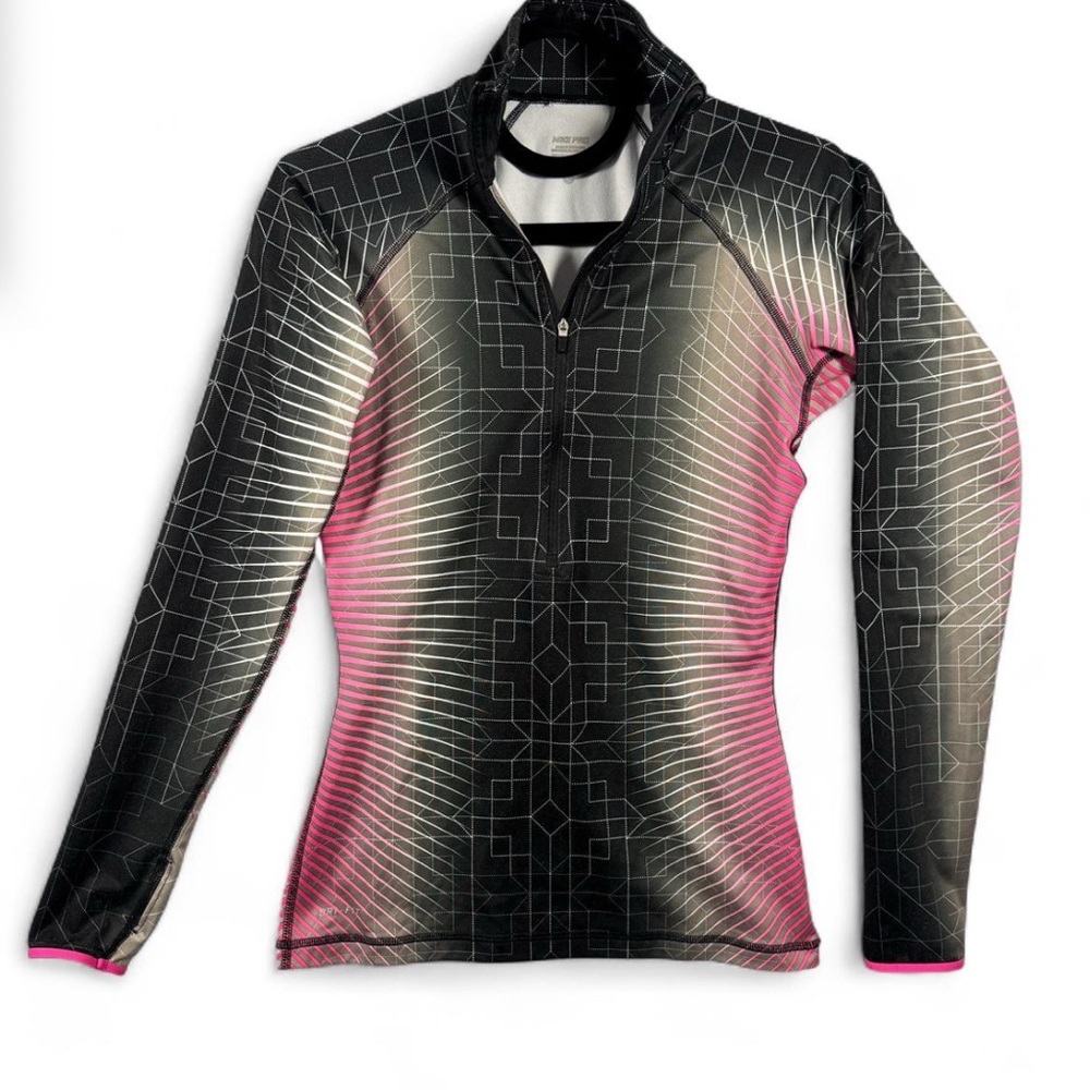 Nike‎ Pro White and Black Top